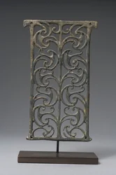 Placa de céu aberto romano-celta (bronze)
